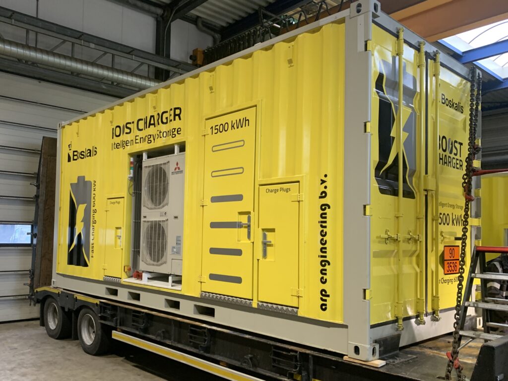 Accu container trailer Boskalis